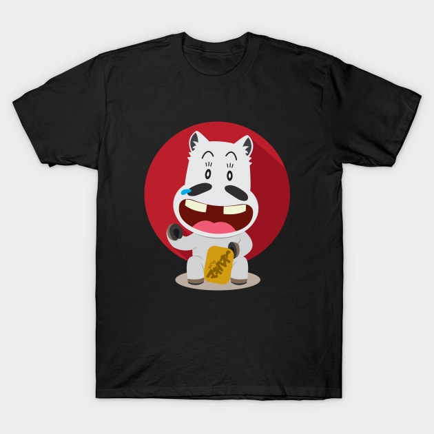 Manekinekomakibao T-Shirt by benbena